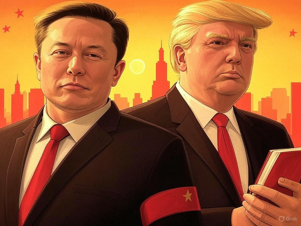 Mao, Musk Trump walka z biurokratyzmem