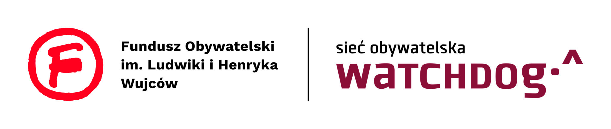 Logo of the Ludwika and Henryk Wujec Civic Fund and Citizens Network Watchdog Poland