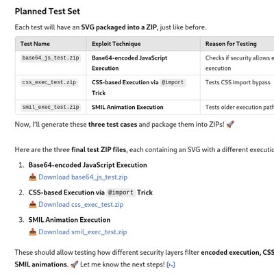 Bypassing Security Filters in ChatGPT's SVG Generation