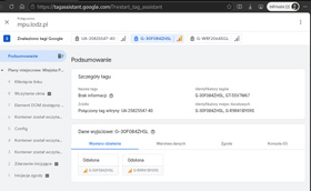 Audyt MPU w narzędziu Google TagAssistant