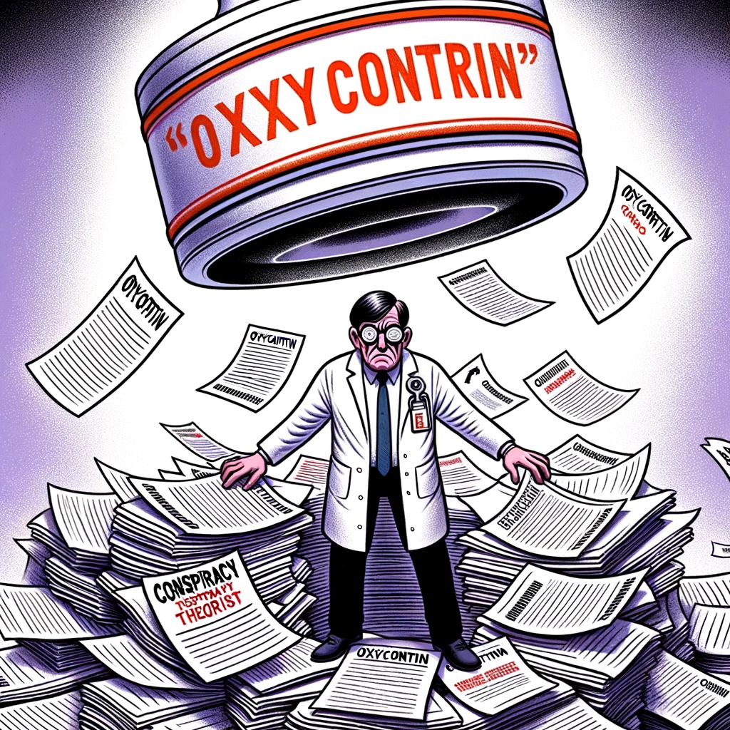 OxyContin część 1: Etykieta `teorii spiskowej` jako forma dyskredytacji przeciwników na przykładzie Big Pharma