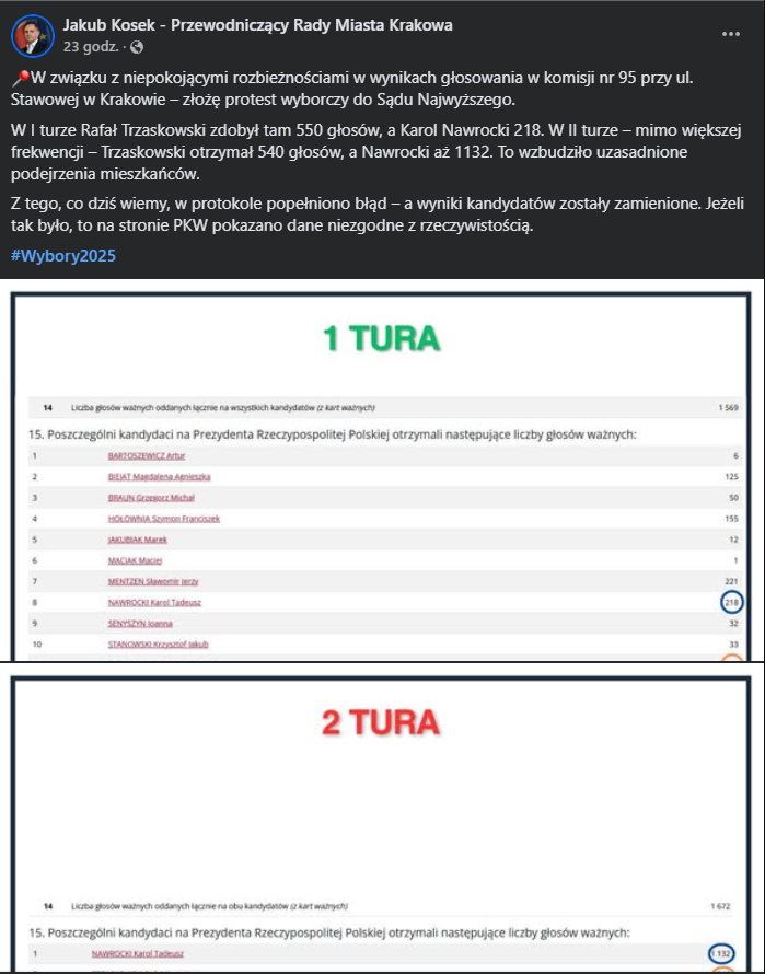 Jakub Kosek Facebook